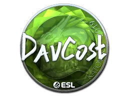 Sticker | DavCost (Foil) | Katowice 2019