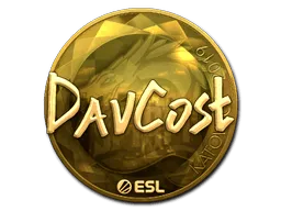 Sticker | DavCost (Gold) | Katowice 2019