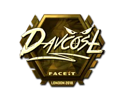 Sticker | DavCost (Gold) | London 2018
