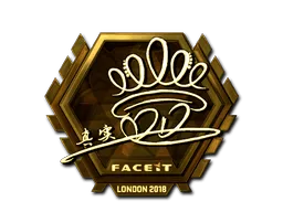 Sticker | DD (Gold) | London 2018