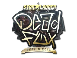 Sticker | DeadFox (Gold) | Berlin 2019