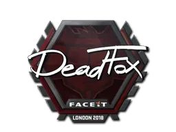 Sticker | DeadFox | London 2018