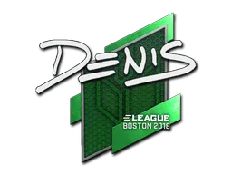 Sticker | denis | Boston 2018