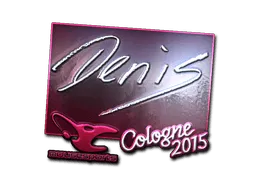 Sticker | denis (Foil) | Cologne 2015