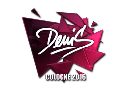 Sticker | denis (Foil) | Cologne 2016