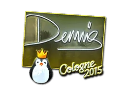 Sticker | dennis (Foil) | Cologne 2015