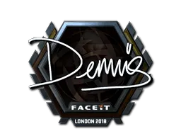 Sticker | dennis (Foil) | London 2018