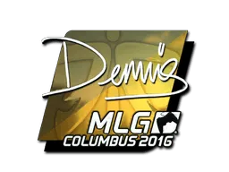 Sticker | dennis (Foil) | MLG Columbus 2016