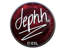 Sticker | dephh (Foil) | Katowice 2019