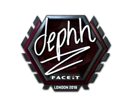 Sticker | dephh (Foil) | London 2018