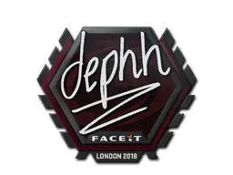 Sticker | dephh | London 2018