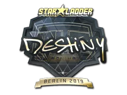 Sticker | DeStiNy (Gold) | Berlin 2019