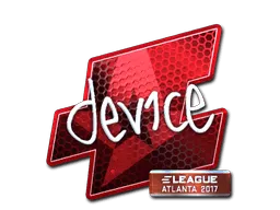Sticker | device (Foil) | Atlanta 2017