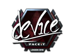 Sticker | device (Foil) | London 2018