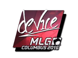 Sticker | device (Foil) | MLG Columbus 2016