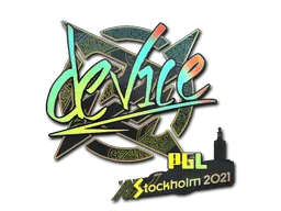 Sticker | device (Holo) | Stockholm 2021