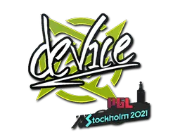 Sticker | device | Stockholm 2021