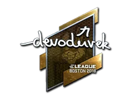 Sticker | devoduvek (Foil) | Boston 2018