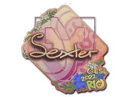 Sticker | dexter (Holo) | Rio 2022