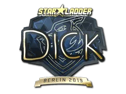 Sticker | DickStacy (Gold) | Berlin 2019