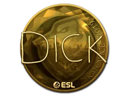 Sticker | DickStacy (Gold) | Katowice 2019