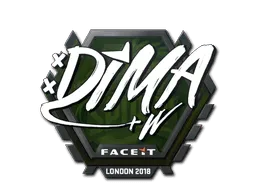 Sticker | Dima | London 2018