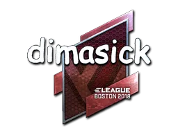 Sticker | dimasick (Foil) | Boston 2018