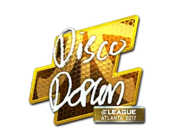 Sticker | disco doplan (Foil) | Atlanta 2017