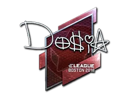 Sticker | Dosia (Foil) | Boston 2018