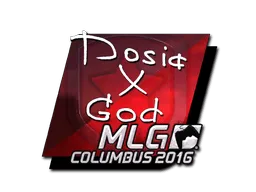 Sticker | Dosia (Foil) | MLG Columbus 2016