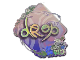 Sticker | drop (Holo) | Rio 2022