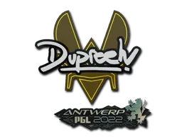 Sticker | dupreeh | Antwerp 2022
