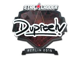 Sticker | dupreeh (Foil) | Berlin 2019