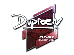 Sticker | dupreeh (Foil) | Boston 2018