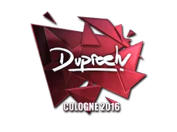 Sticker | dupreeh (Foil) | Cologne 2016