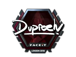 Sticker | dupreeh (Foil) | London 2018