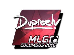 Sticker | dupreeh (Foil) | MLG Columbus 2016