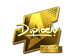 Sticker | dupreeh (Gold) | Atlanta 2017