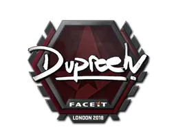 Sticker | dupreeh | London 2018