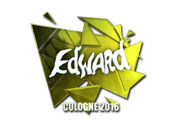 Sticker | Edward (Foil) | Cologne 2016