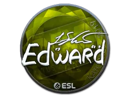 Sticker | Edward (Foil) | Katowice 2019