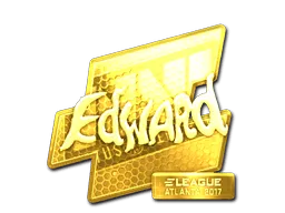 Sticker | Edward (Gold) | Atlanta 2017