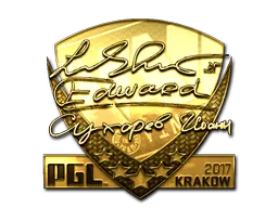 Sticker | Edward (Gold) | Krakow 2017