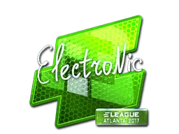 Sticker | electronic (Foil) | Atlanta 2017