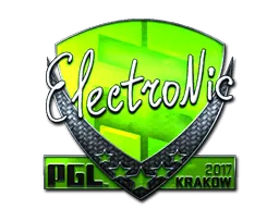 Sticker | electronic (Foil) | Krakow 2017