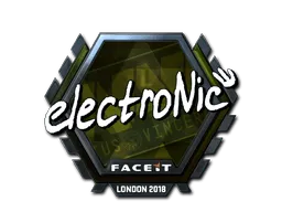 Sticker | electronic (Foil) | London 2018