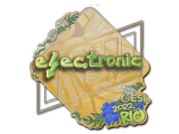 Sticker | electronic (Holo) | Rio 2022