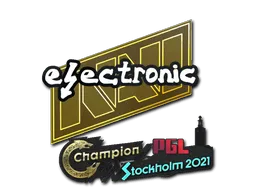 Sticker | electroNic | Stockholm 2021