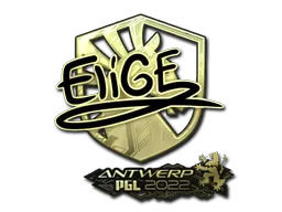 Sticker | EliGE (Gold) | Antwerp 2022