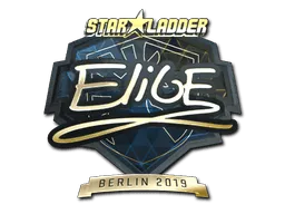 Sticker | EliGE (Gold) | Berlin 2019